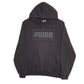 Mens Black Puma  Hoodie Jumper