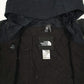 Mens Black The North Face Hyvent Crewneck Coat