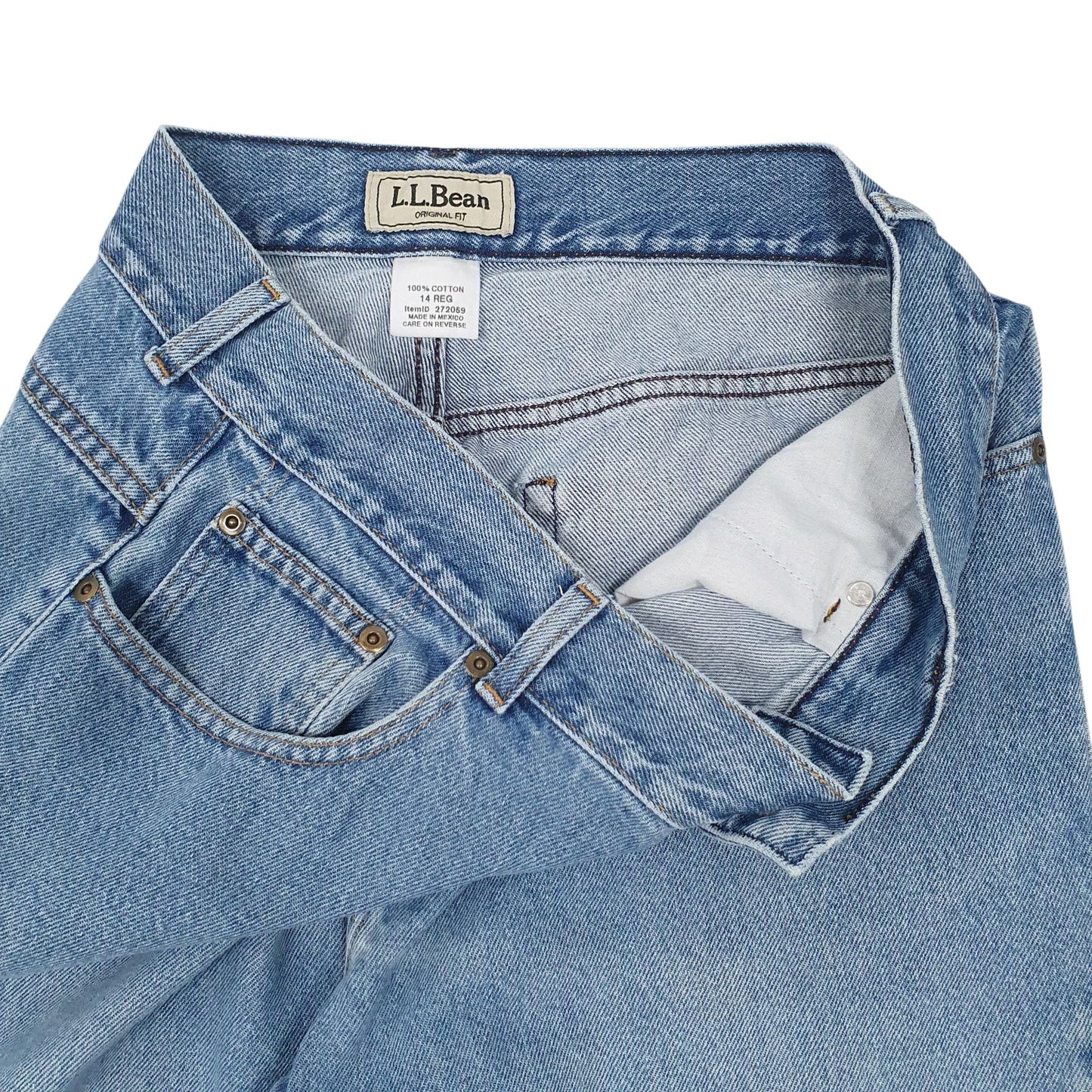Womens Blue L.L.Bean   Jeans