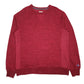 Mens Red Champion  Crewneck Jumper