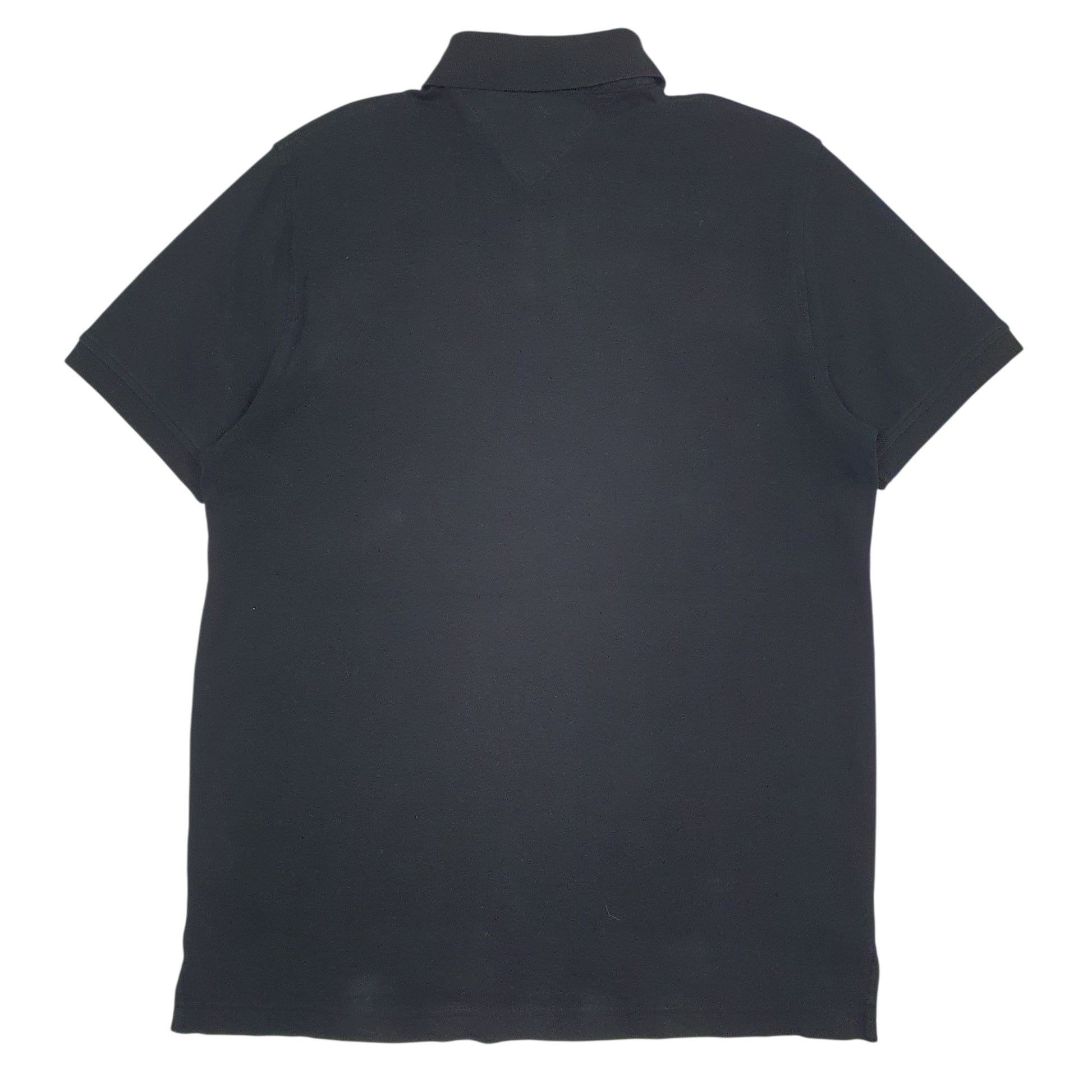 Mens Black Tommy Hilfiger   Polo Shirt