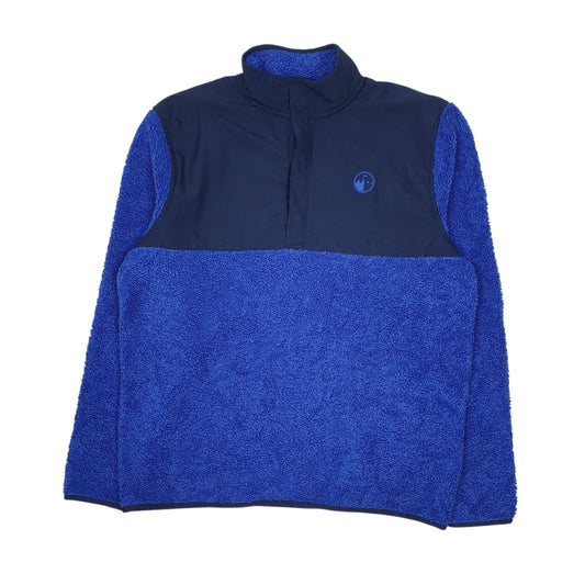 Mens Blue Under Armour  Quarter Zip Jumper