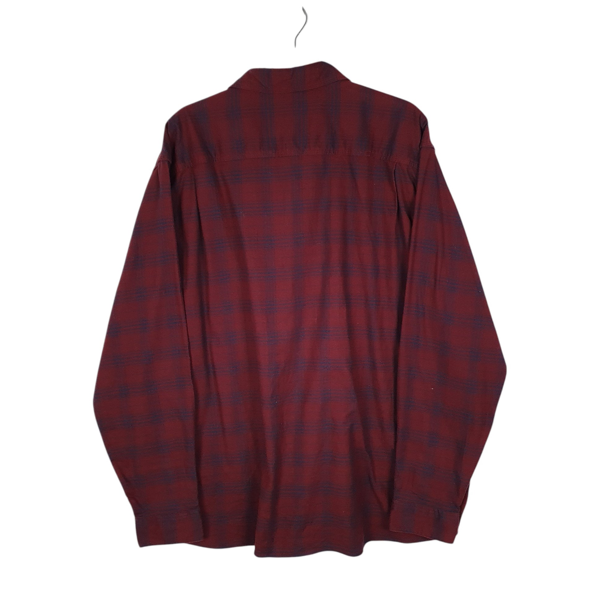 Mens Burgundy L.L.Bean   Shirt