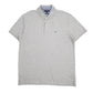 Mens Grey Tommy Hilfiger  Short Sleeve Polo Shirt
