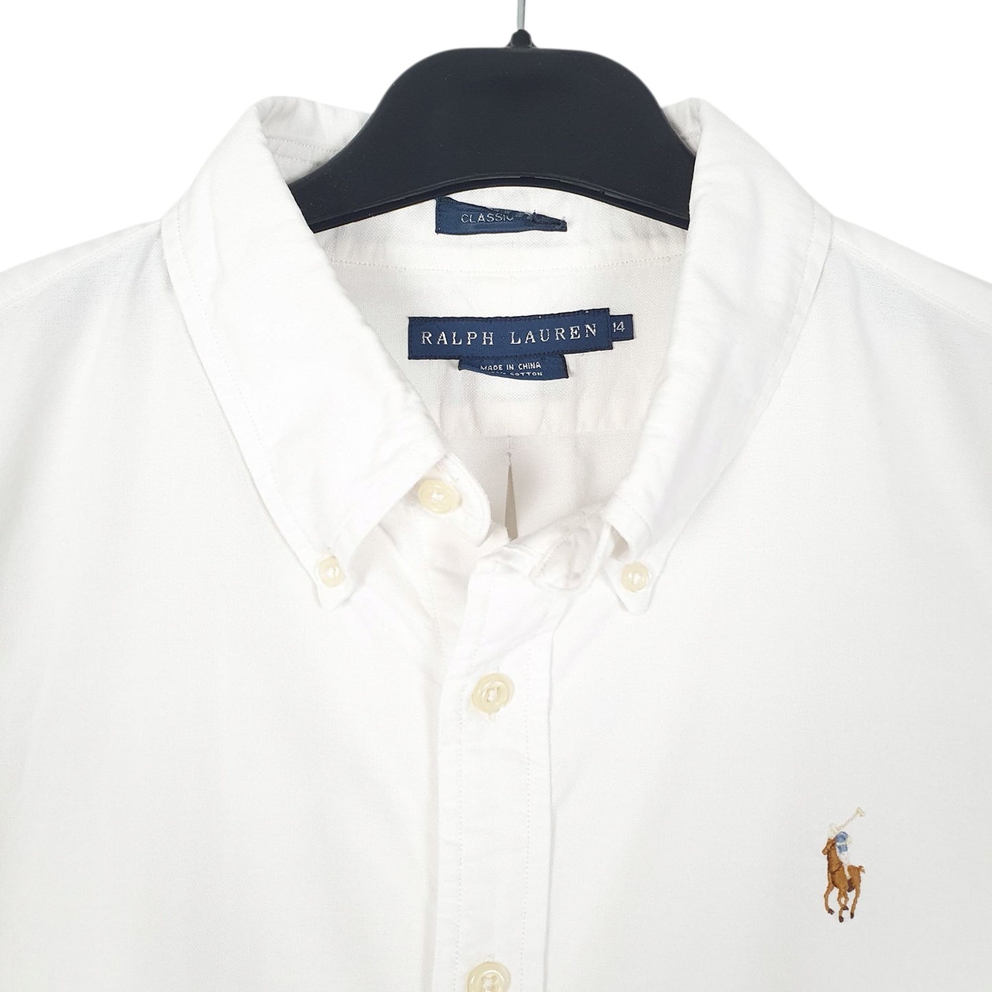 Womens White Ralph Lauren   Shirt