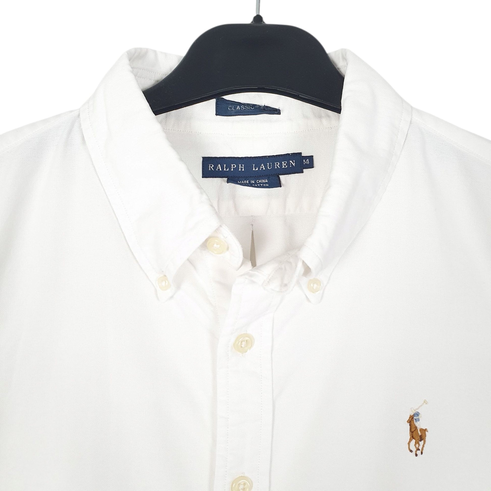 Womens White Ralph Lauren   Shirt