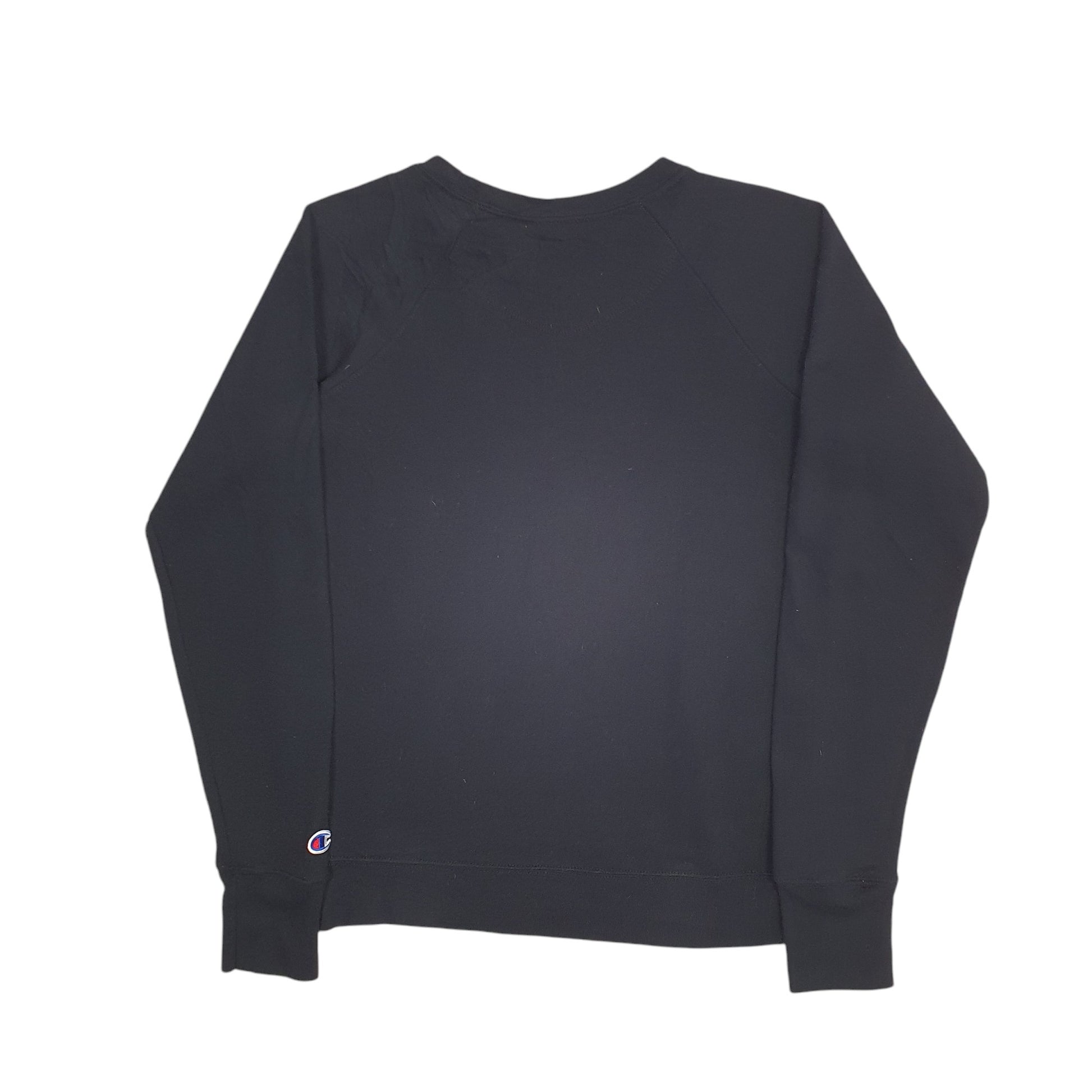 Mens Black Champion Lightweight Crewneck Jumper