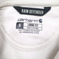 Mens Cream Carhartt Spellout Hoodie Jumper