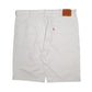 Mens White Levis 569  Shorts