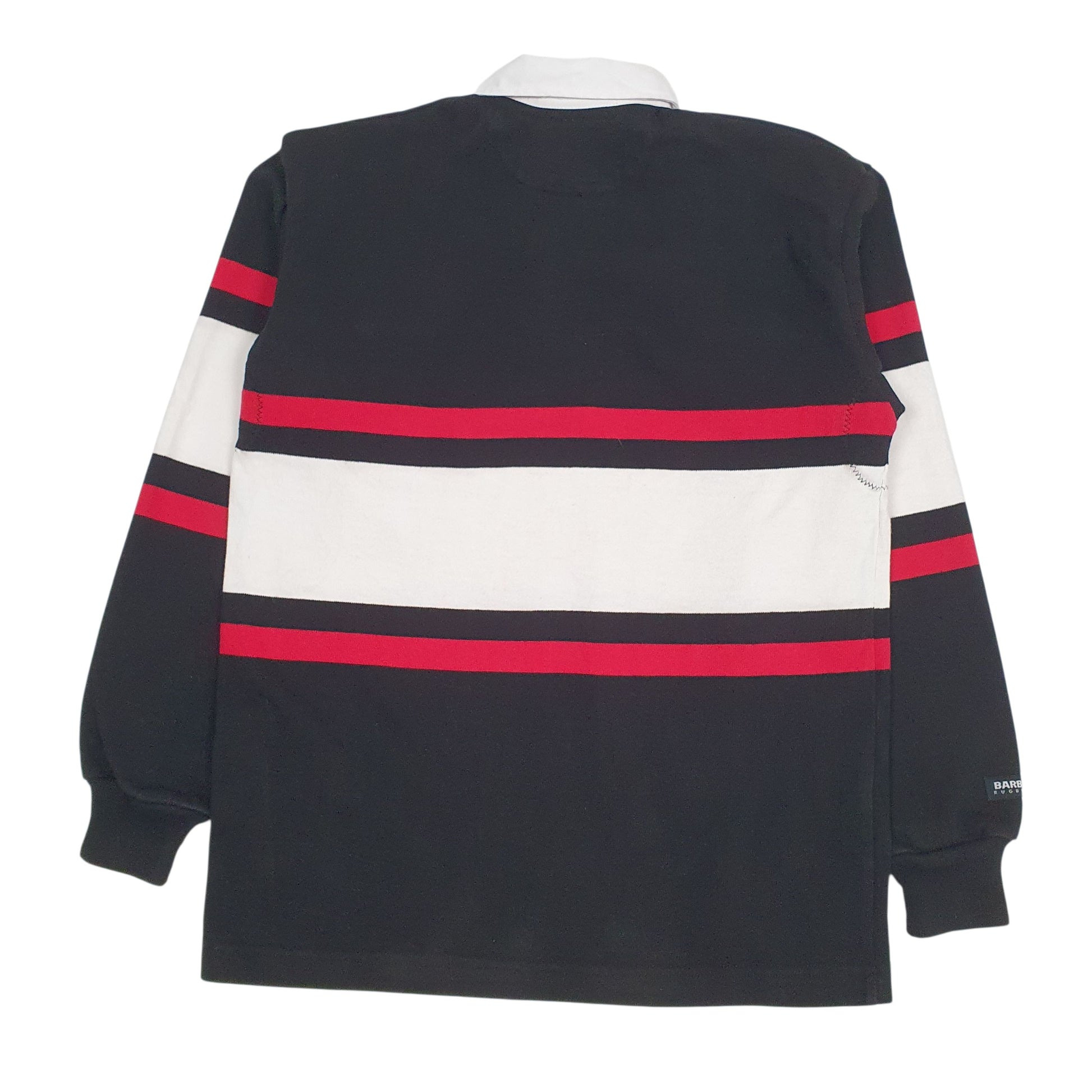 Mens Black Barbarian   Polo Shirt