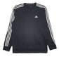 Mens Black Adidas  Crewneck Jumper