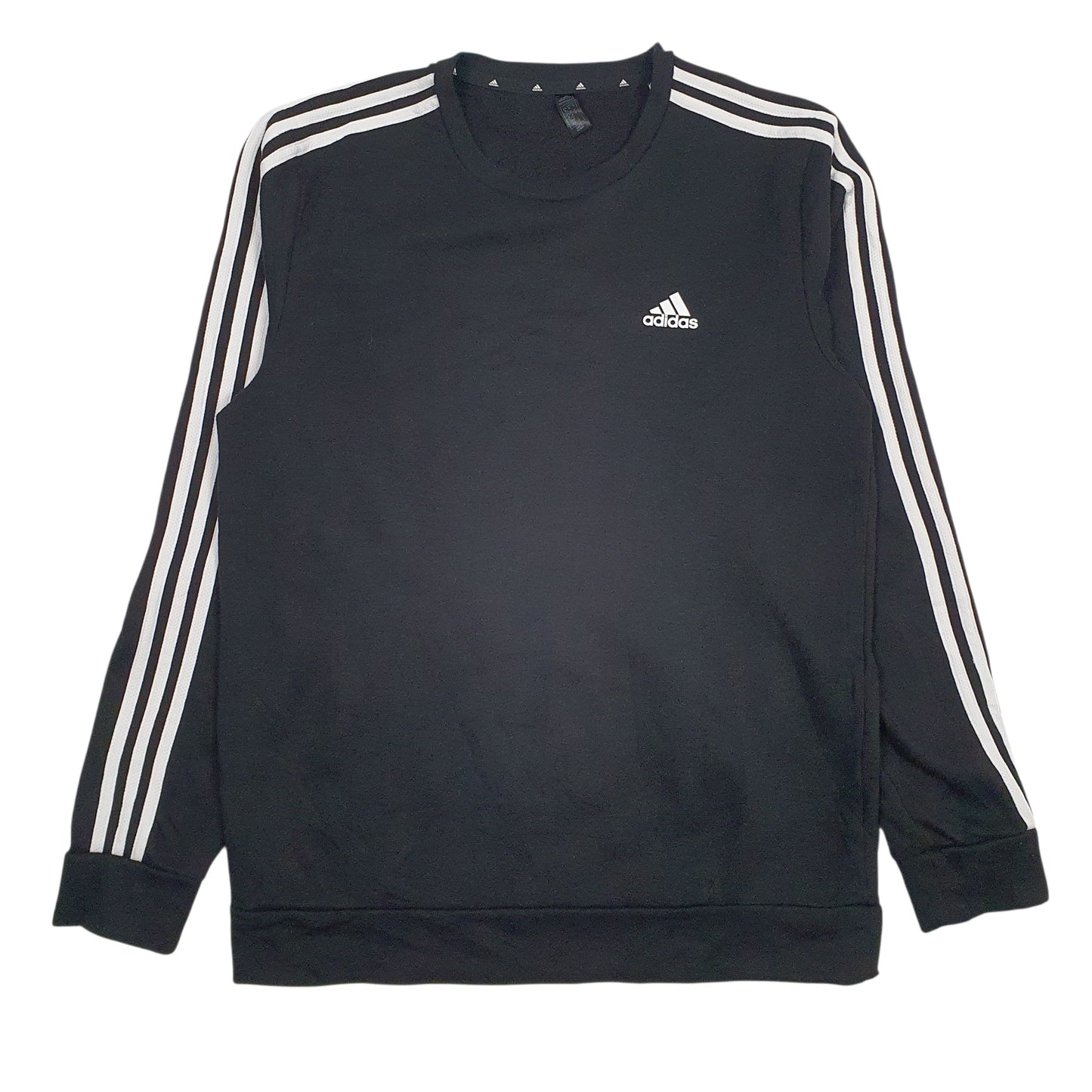 Mens Black Adidas  Crewneck Jumper