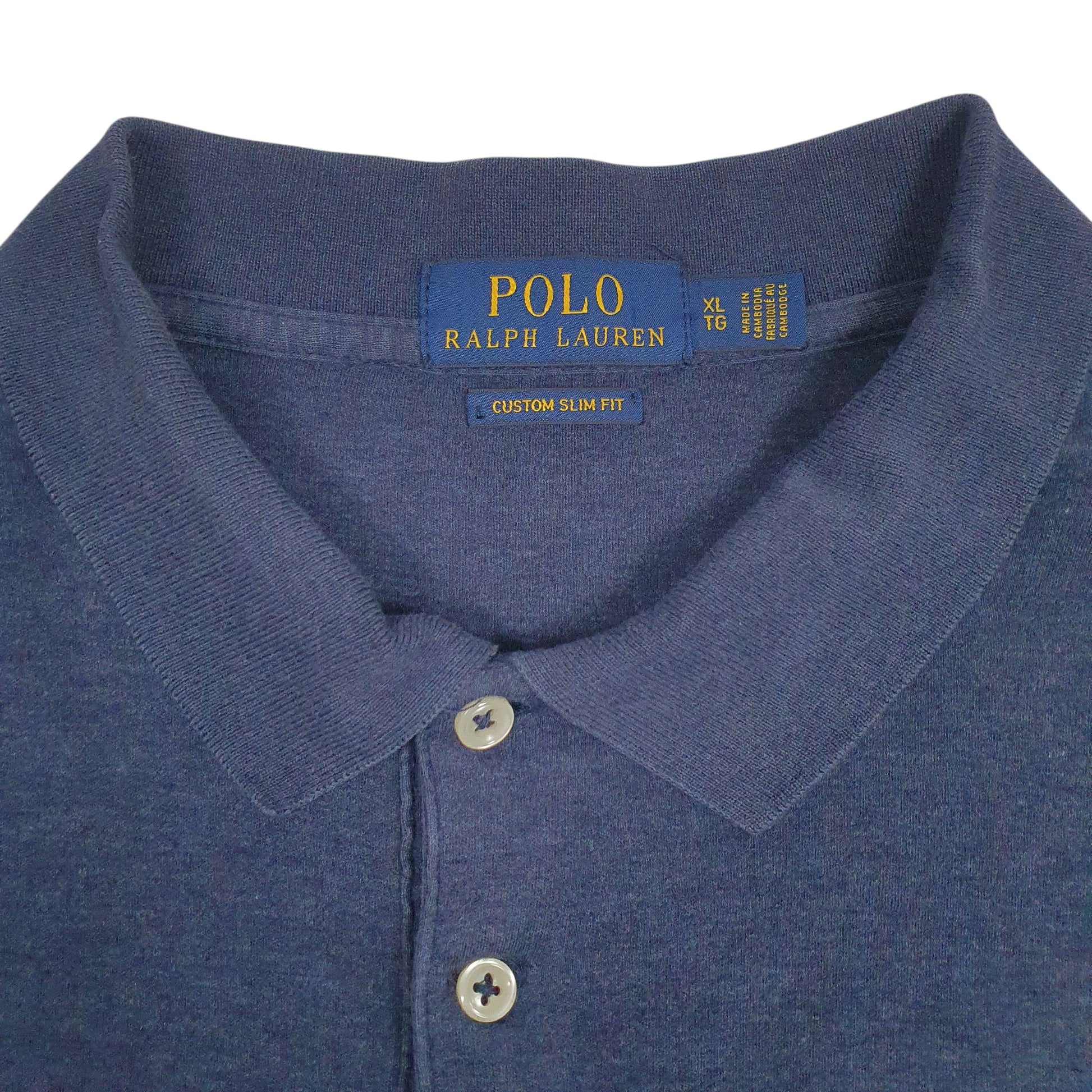Mens Navy Polo Ralph Lauren   Polo Shirt