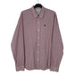 Mens Red Timberland  Long Sleeve Shirt