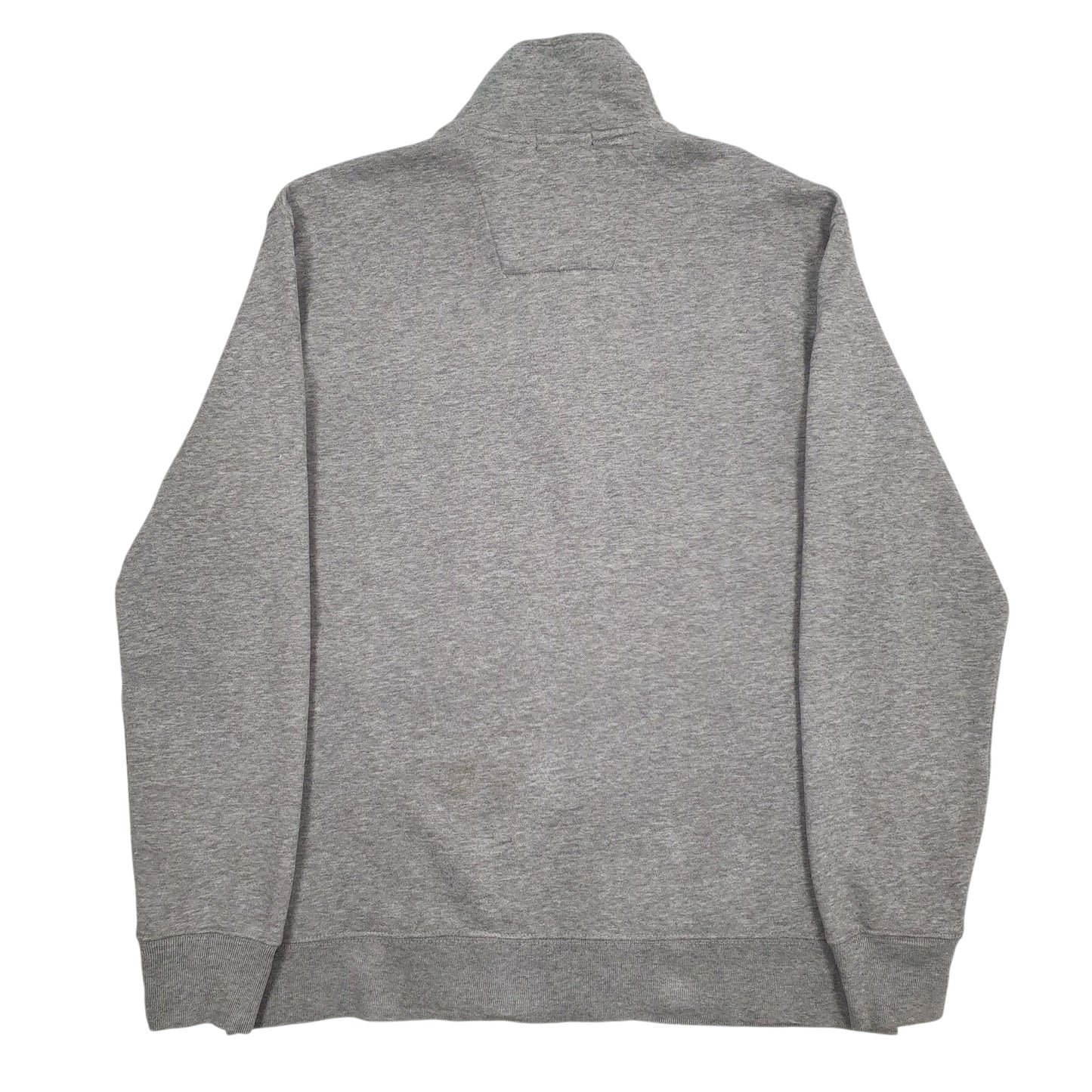 Mens Grey Nautica  Quarter Zip Jumper