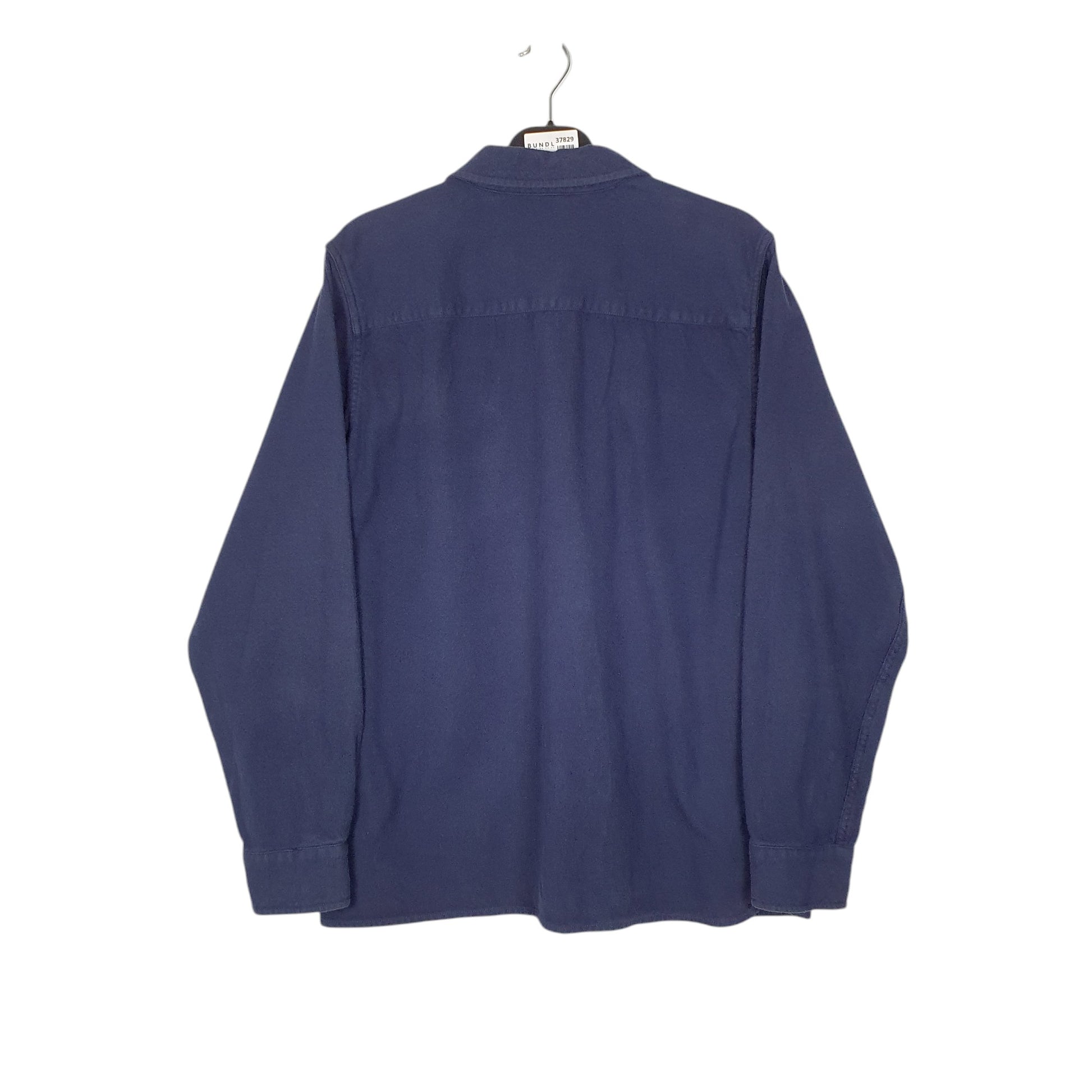 Mens Navy Carhartt Phonic Chamois Overshirt  Shirt