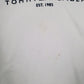 Womens White Tommy Hilfiger Baggy Hoodie Jumper