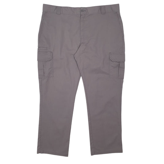 Mens Grey Dickies 874 Workwear Cargo Trousers