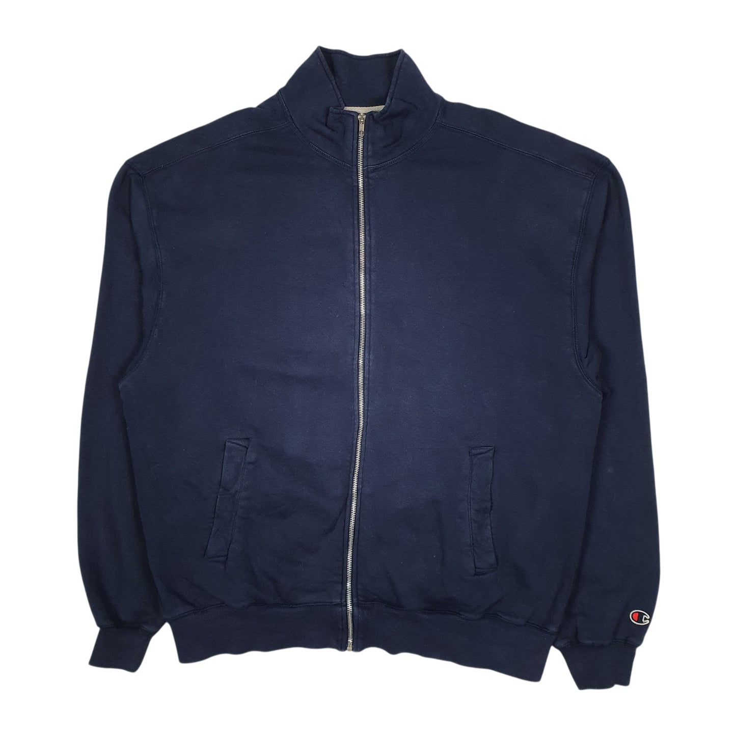 Mens Navy Champion  Full Zip Jumper
