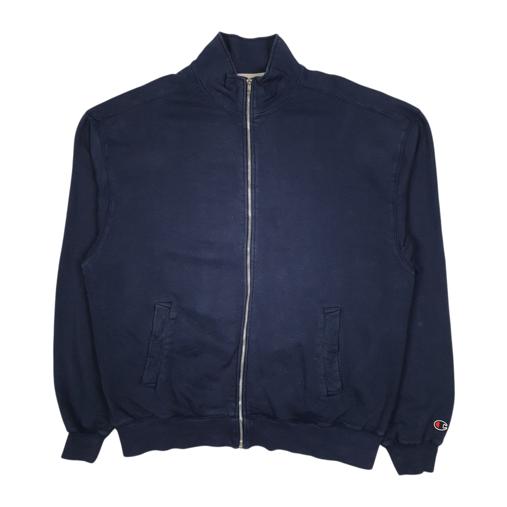 Mens Navy Champion  Full Zip Jumper