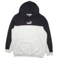 Mens White Puma  Hoodie Jumper