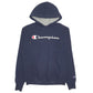 Mens Navy Champion  Hoodie Jumper