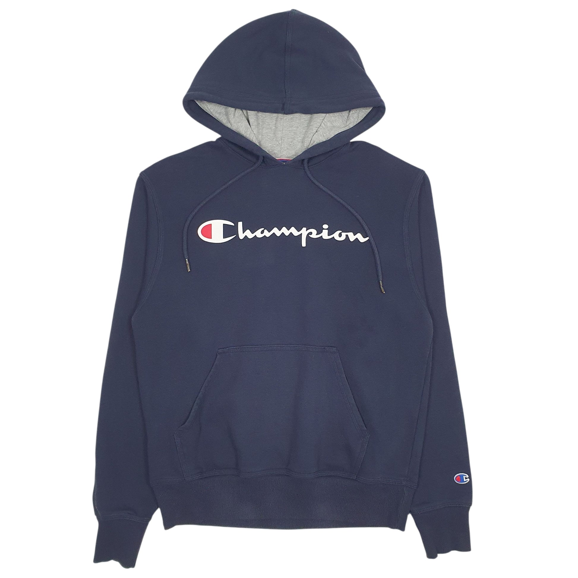 Mens Navy Champion  Hoodie Jumper