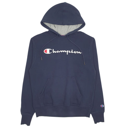 Mens Navy Champion  Hoodie Jumper