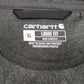 Mens Grey Carhartt  Quarter Zip Jumper