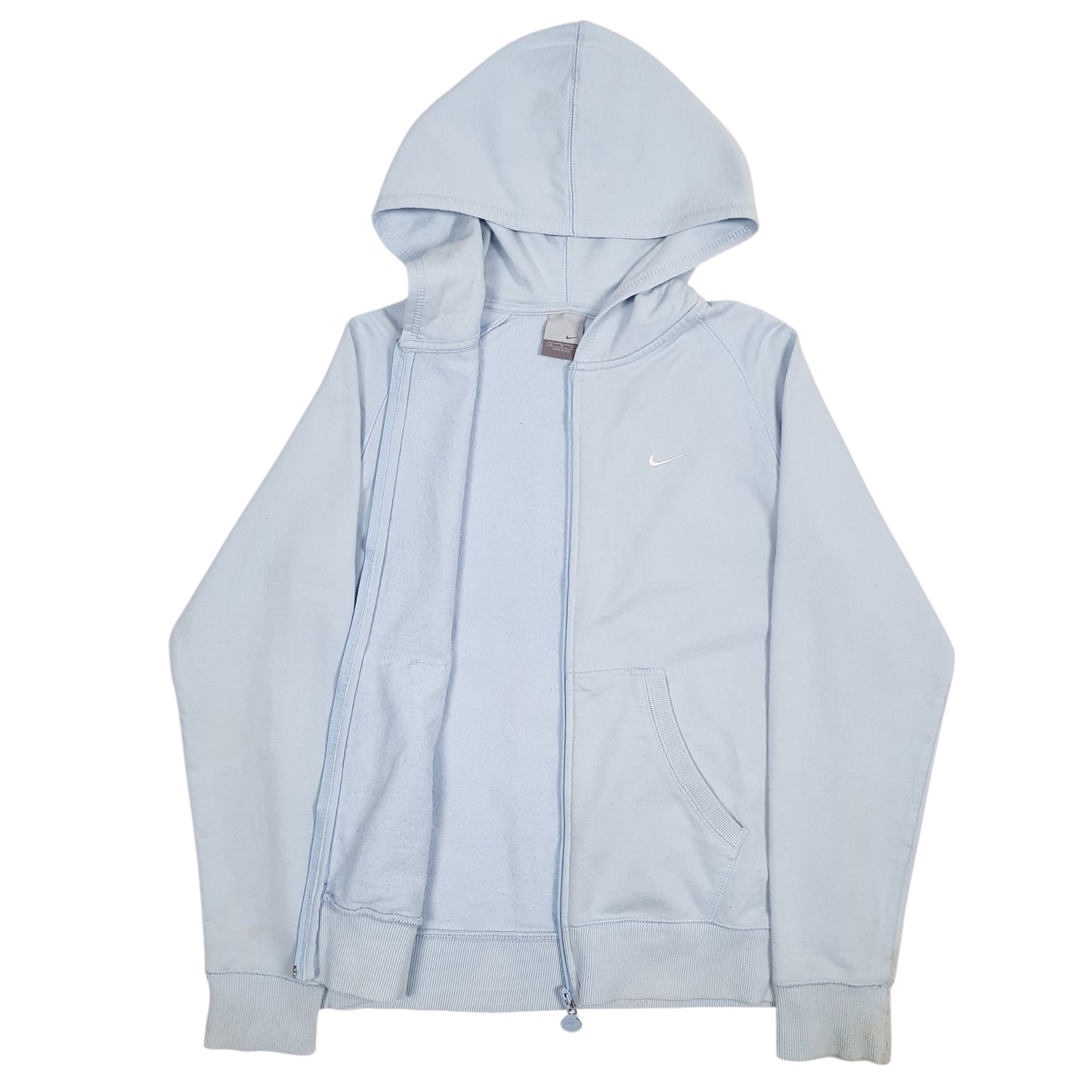 Womens Blue Nike  Full Zip Jumper