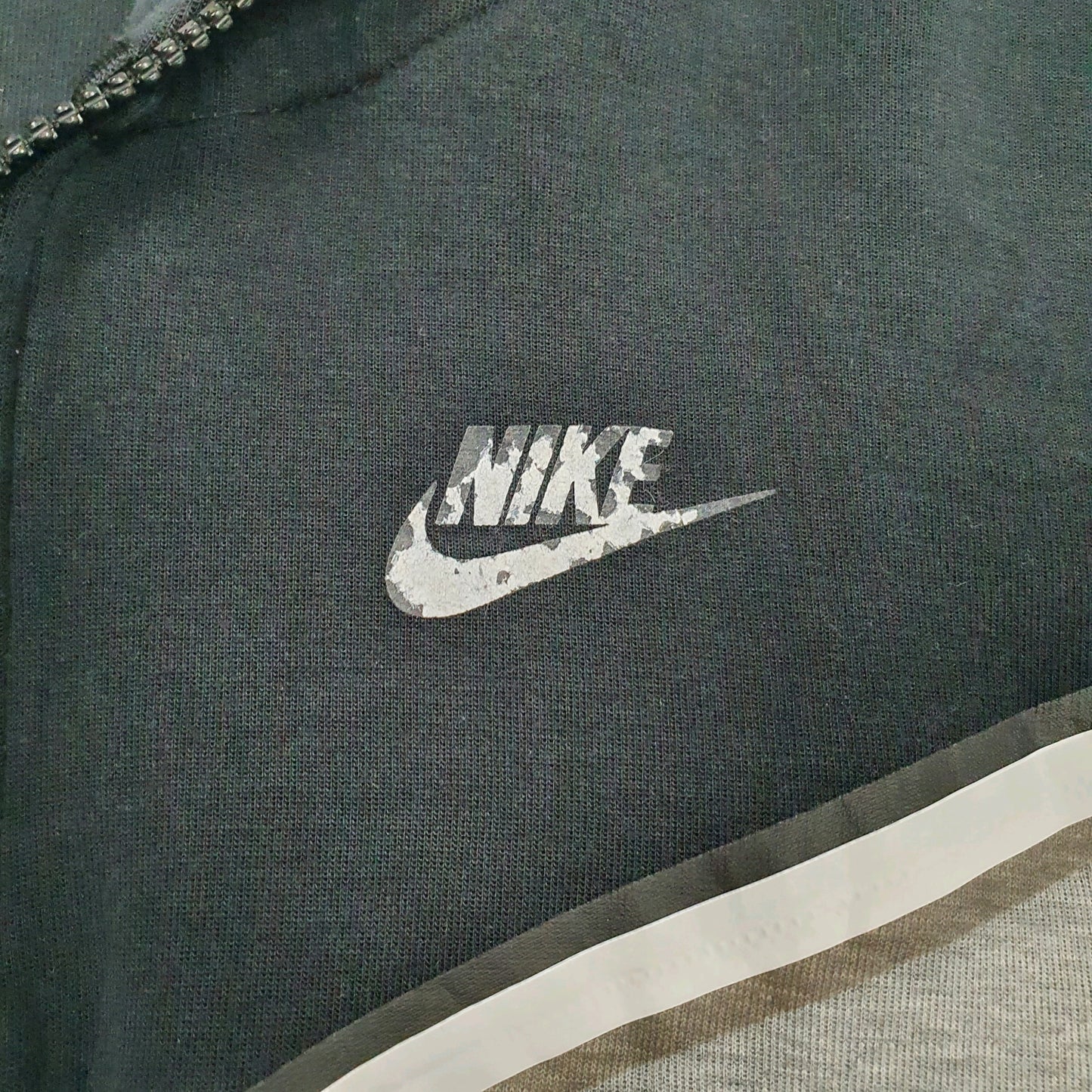 Mens Grey Nike  Full Zip Jumper