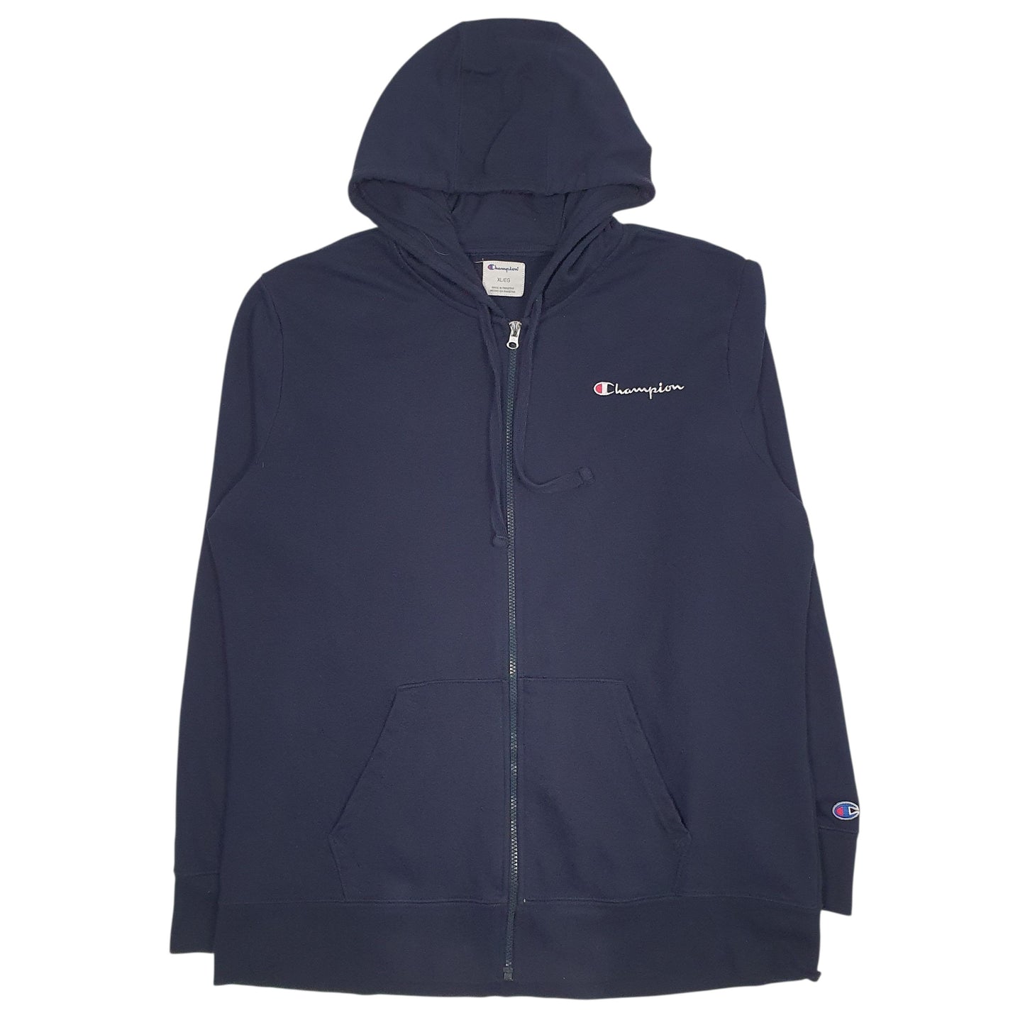 Mens Navy Champion  Full Zip Jumper