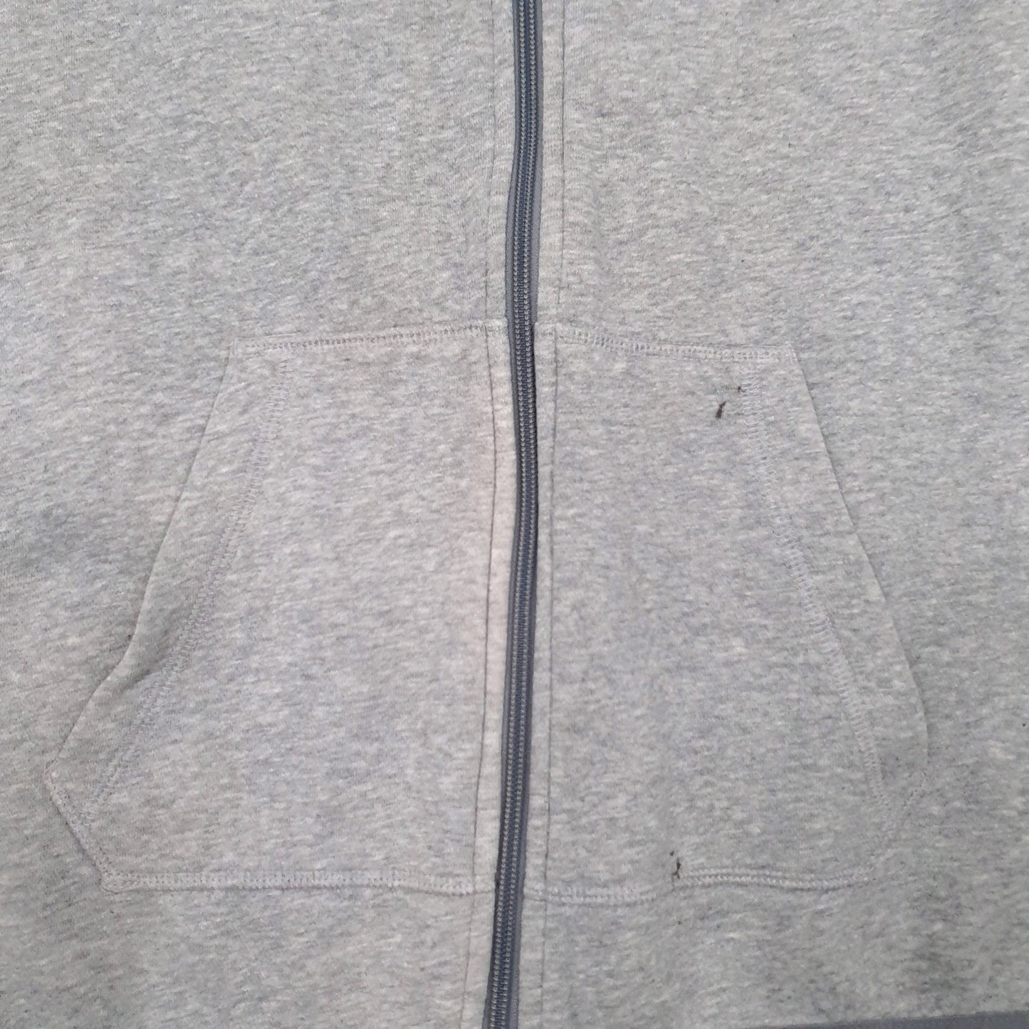 Mens Grey Nike Washington State Athletics Full Zip Jumper