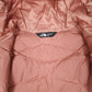 Womens Pink The North Face Longline Trench Crewneck Coat