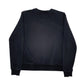 Womens Black Fila Spellout Crewneck Jumper