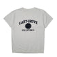 Mens White Unbranded Cary Grove Volleyball Short Sleeve T Shirt