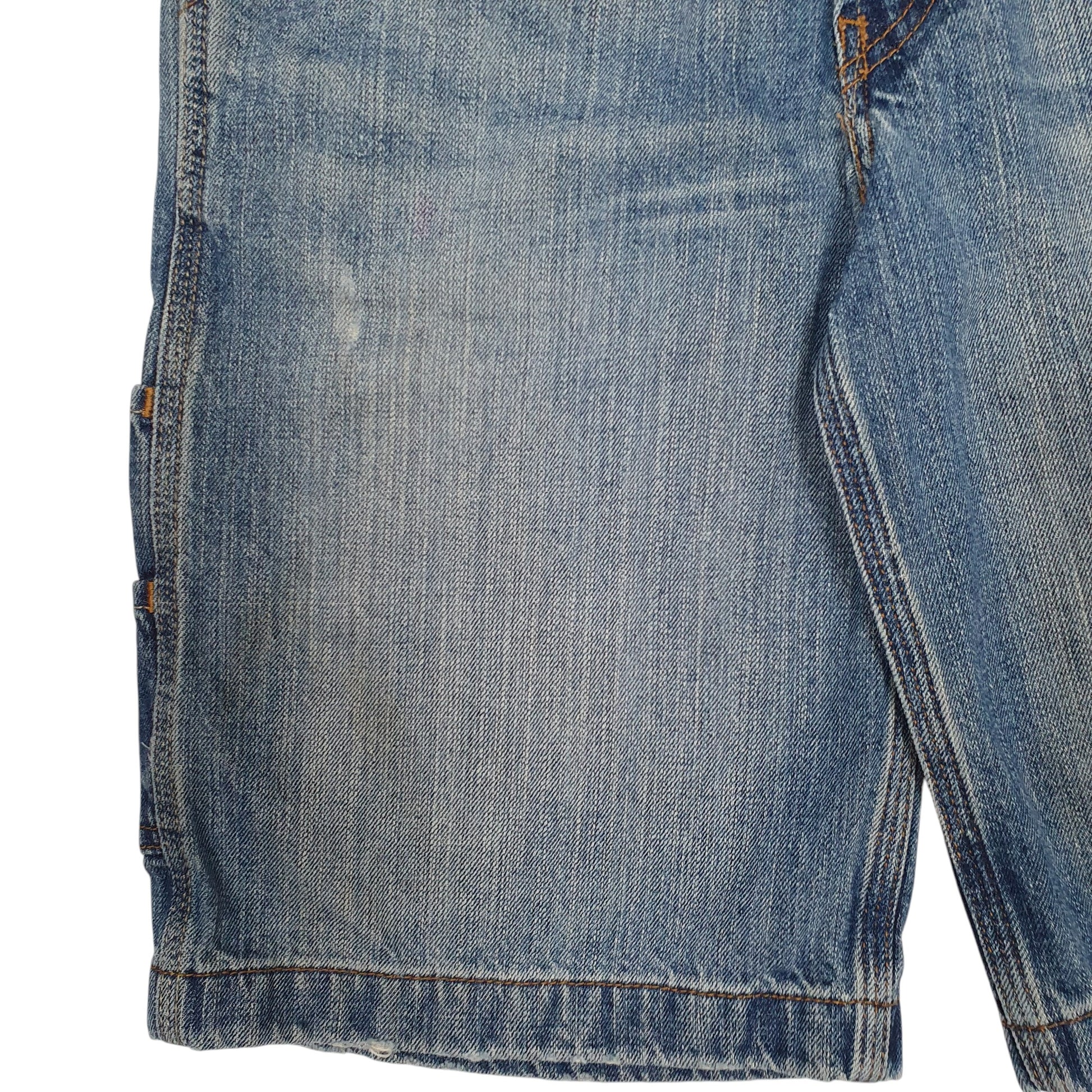 Mens Blue Levis Vintage 00s Carpenter  Shorts
