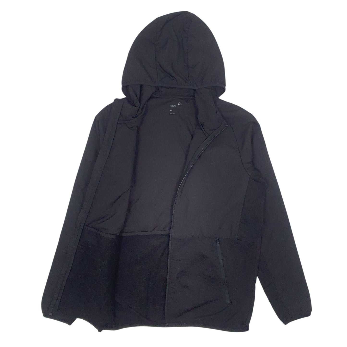 Mens Black Gap  Full Zip Coat