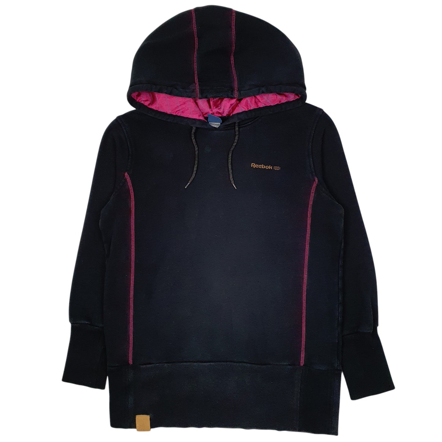 Womens Black Reebok  Hoodie Jumper
