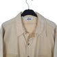 Mens Cream Woolrich Vintage 1980s Thick Chamois  Shirt