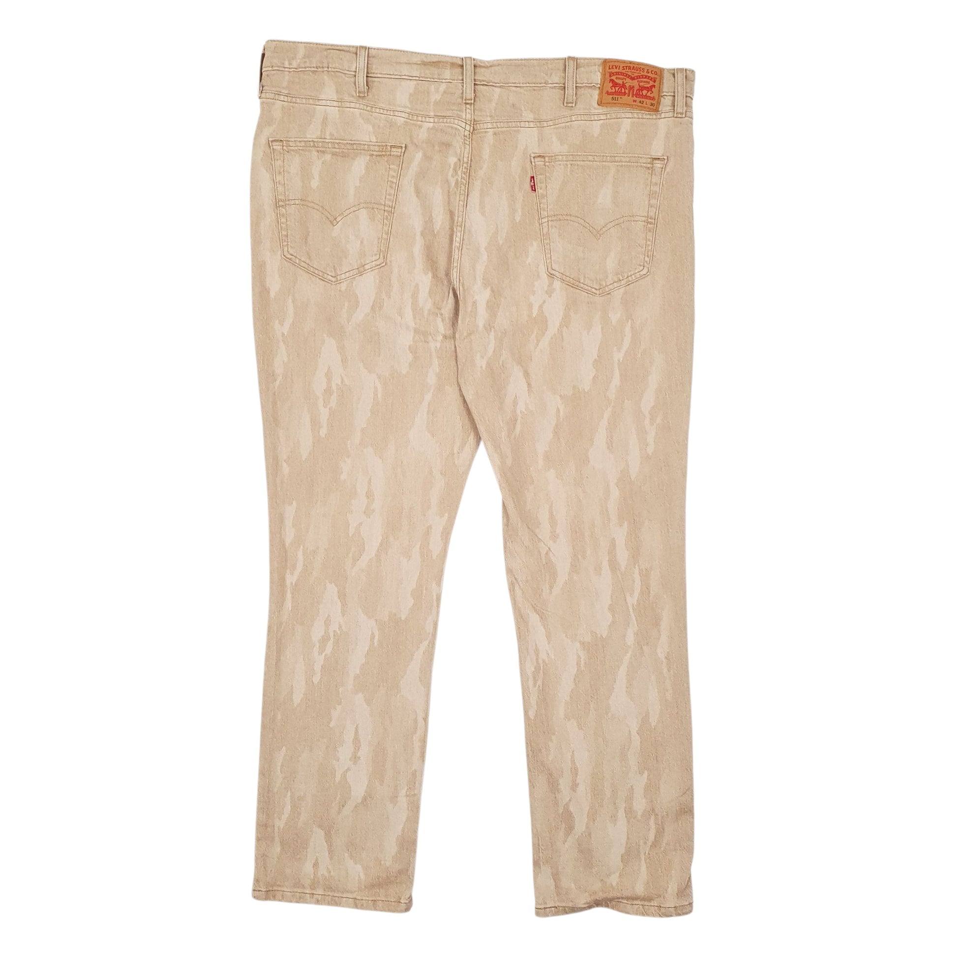 Mens Beige Levis Desert Camo  Jeans
