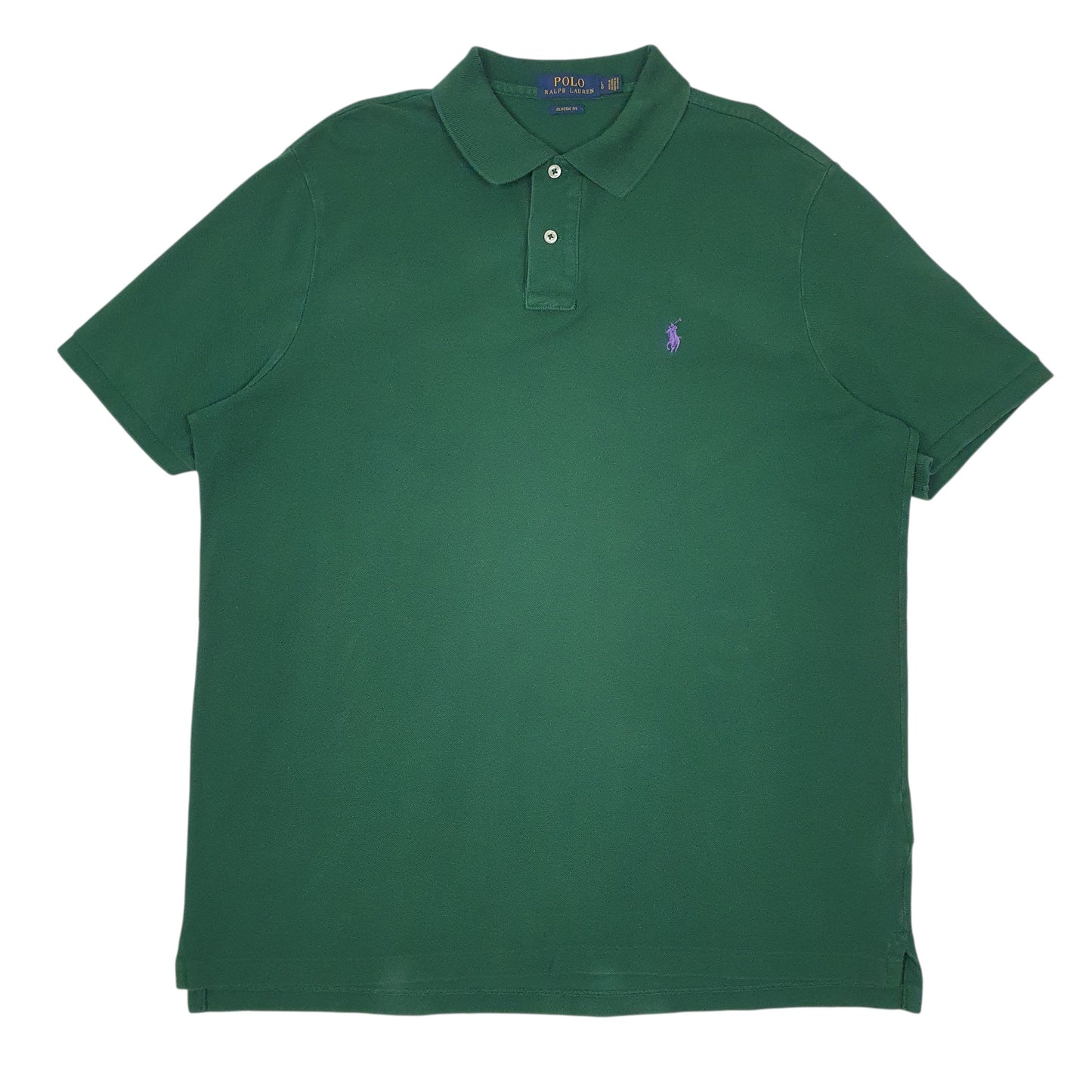 Mens Green Polo Ralph Lauren  Short Sleeve Polo Shirt