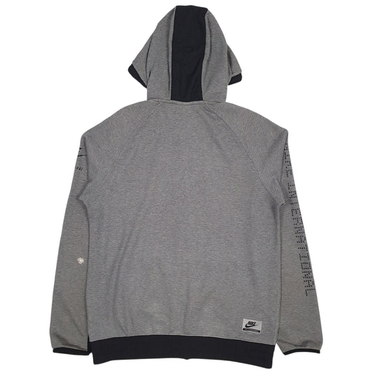Mens Grey Nike  Full Zip Jumper