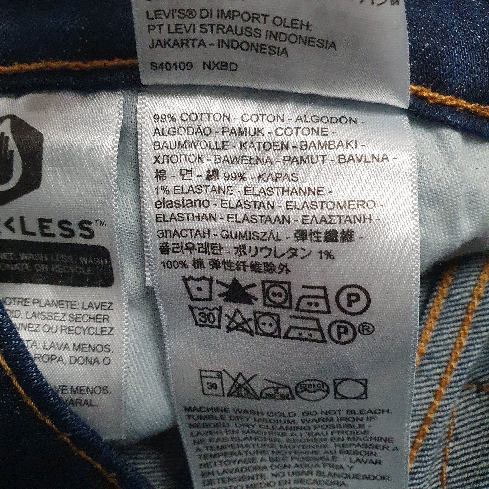 Mens Blue Levis   Jeans