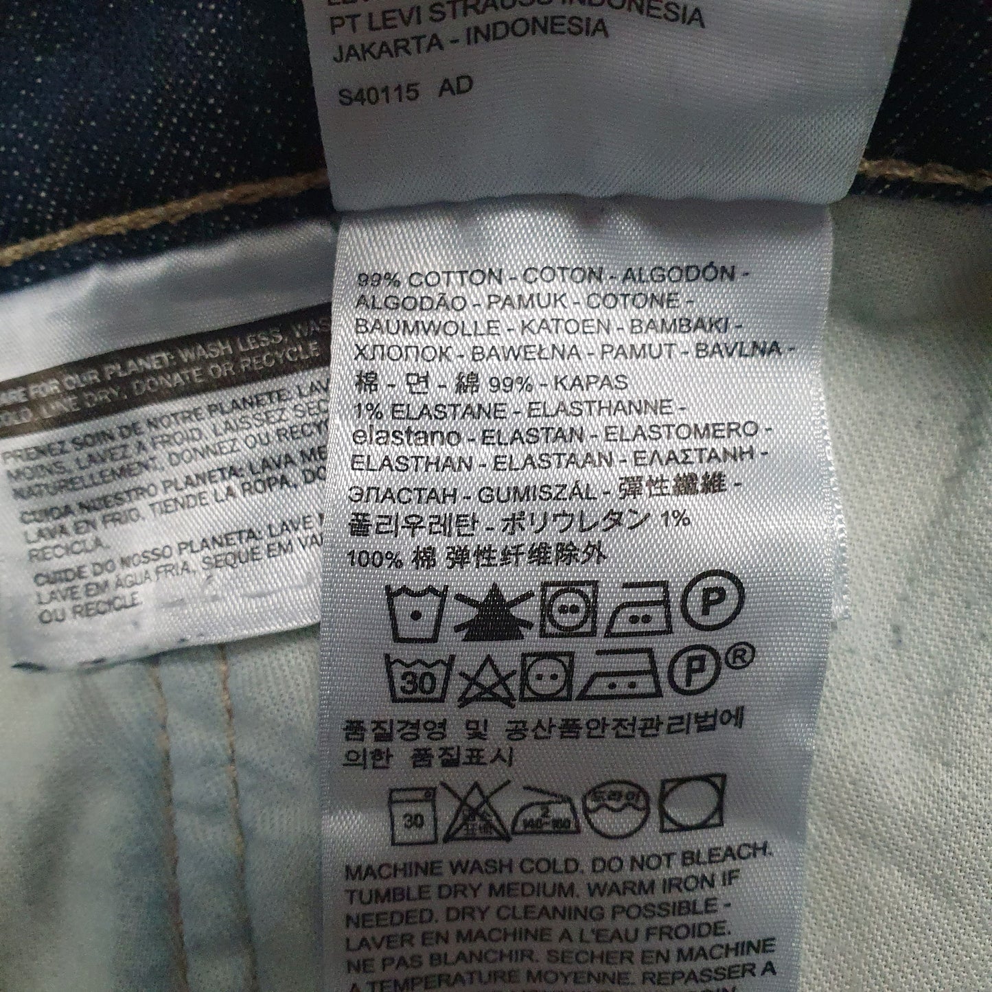 Mens Blue Levis   Jeans