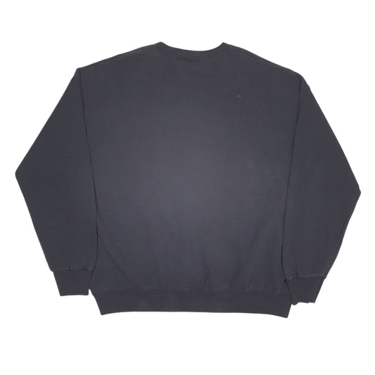 Mens Grey Nutmeg Mills Vintage 90s Made In USA NHL Pittsburgh Penguins Crewneck Jumper