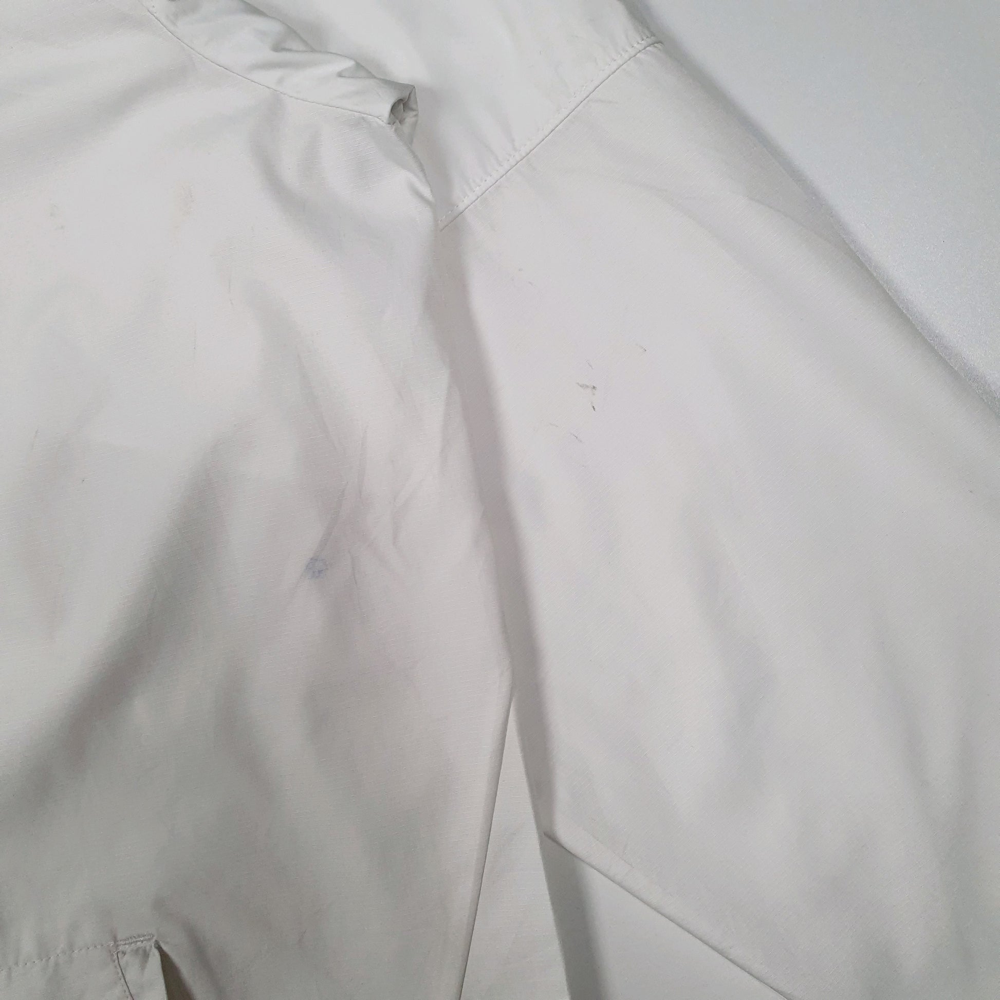 Mens White Nike Clemson Quarter Zip Pullover  Coat