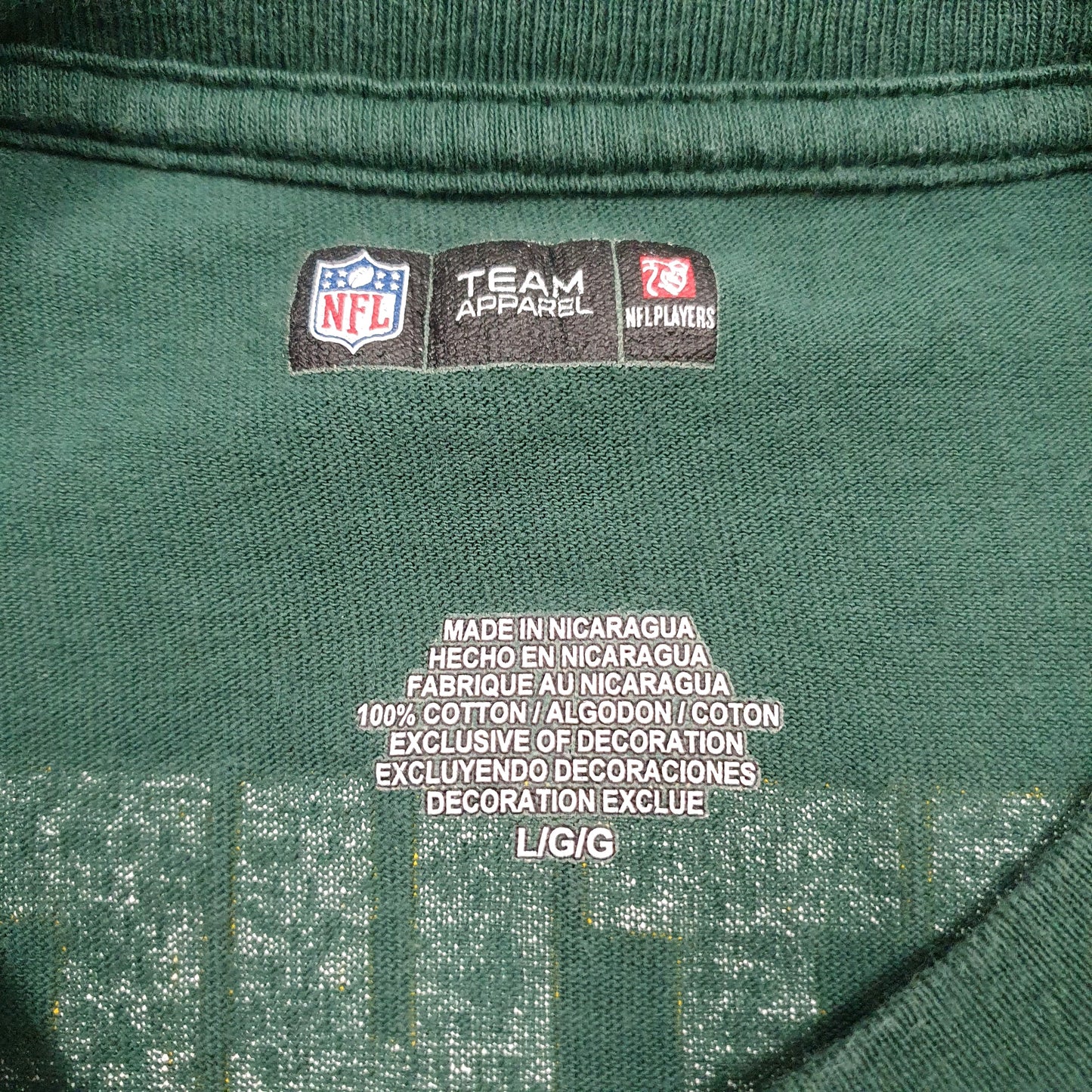 Mens Green NFL Green Bay Packers  T Shirt