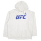 Mens White Reebok UFC Hoodie Jumper