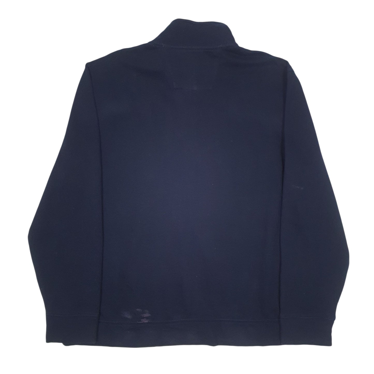 Mens Navy Nautica  Quarter Zip Jumper